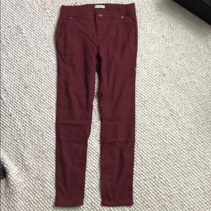 Toad & Co Women’s Burgundy Hiking Pant (size 4)